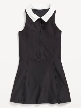 Old Navy Black Dress with White Collar